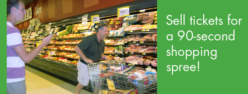 grocery shopping spree banner