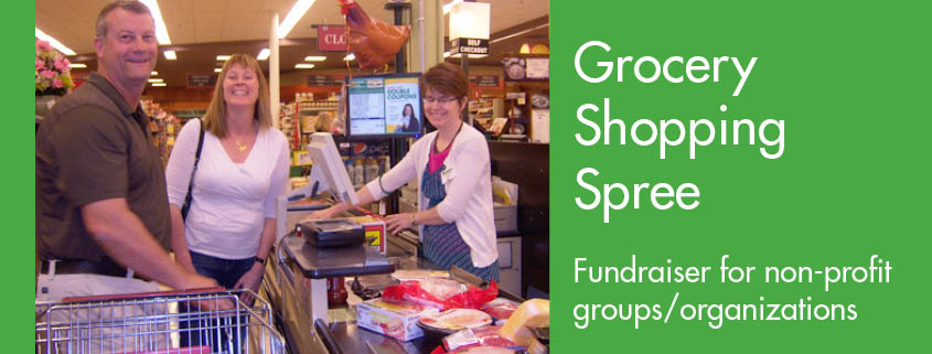 grocery shopping spree banner