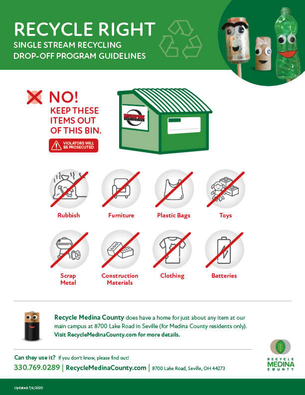 recycle flyer